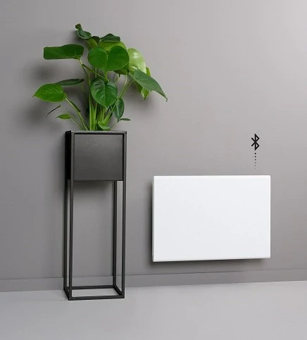 Elektrický přímotop ADAX BT 1225, bluetooth, bílý