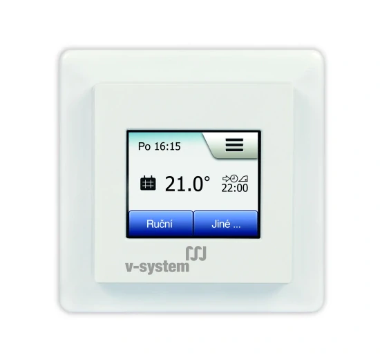 Sada topná rohož+termostat: HM 150 8m2 + TREO H TOUCH 225 (MCD5-1999)